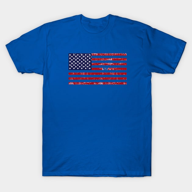 Old Glory - American Flag T-Shirt by King Man Productions